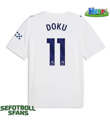 Manchester City Jeremy Doku #11 Tredje Tröja 2026-27 Kortärmad